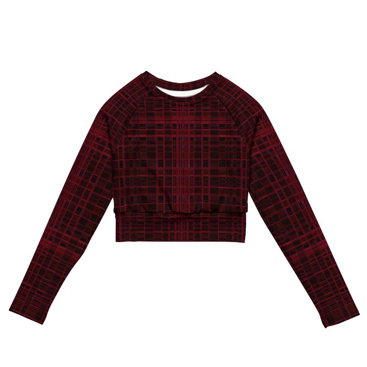 BURGUNDY DIMENSION | CROPPED TOP product image (2)