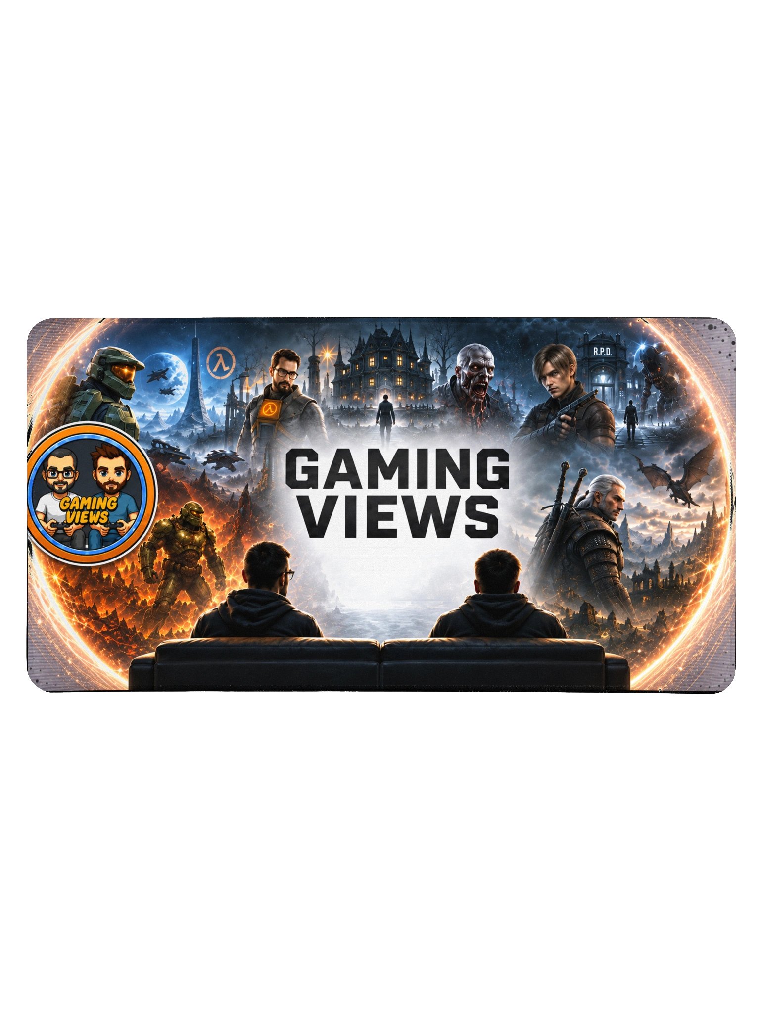 Gaming Views Mouse Mat product image (1)