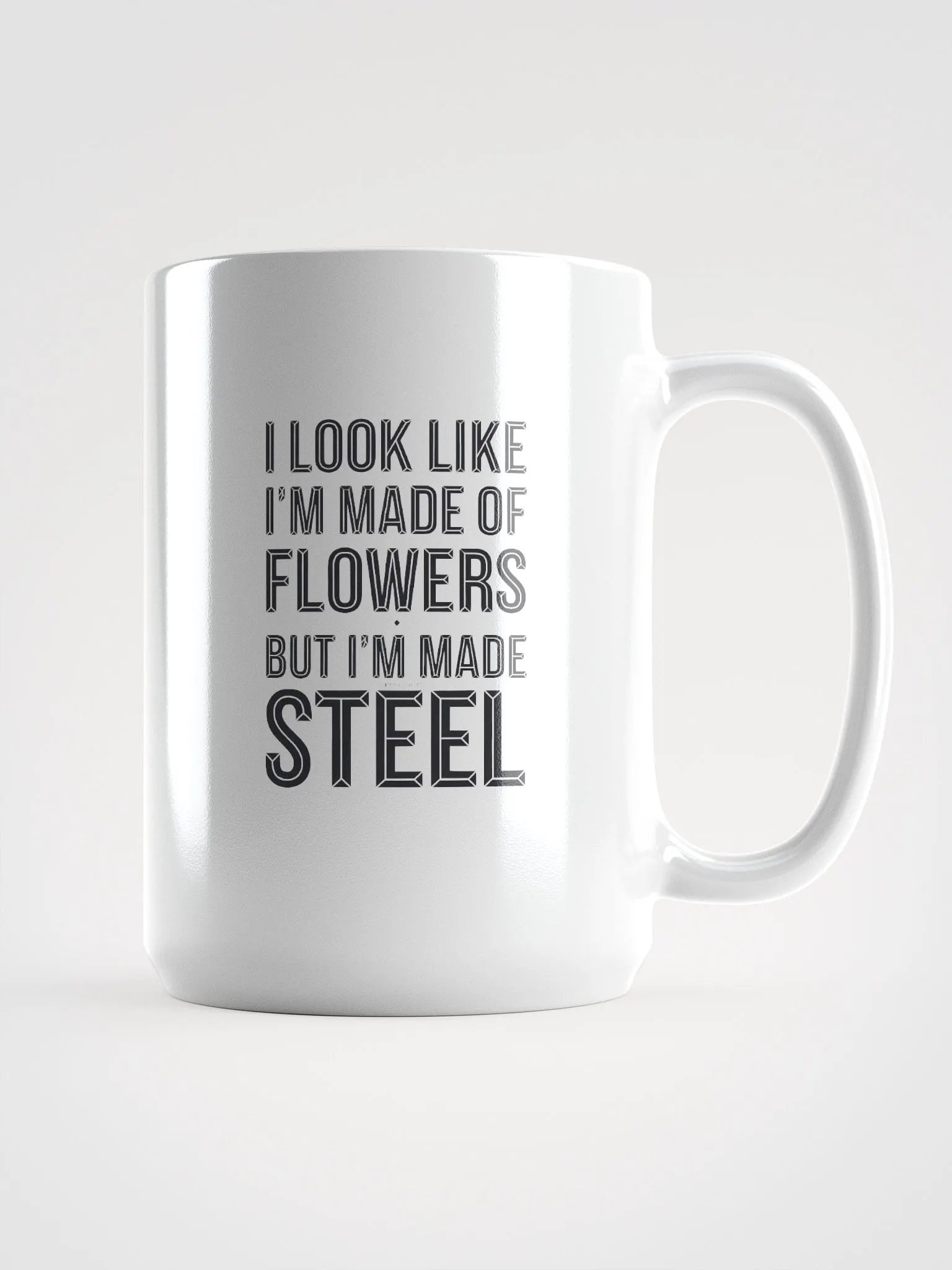 '...Made of Steel' Premium Mug product image (1)