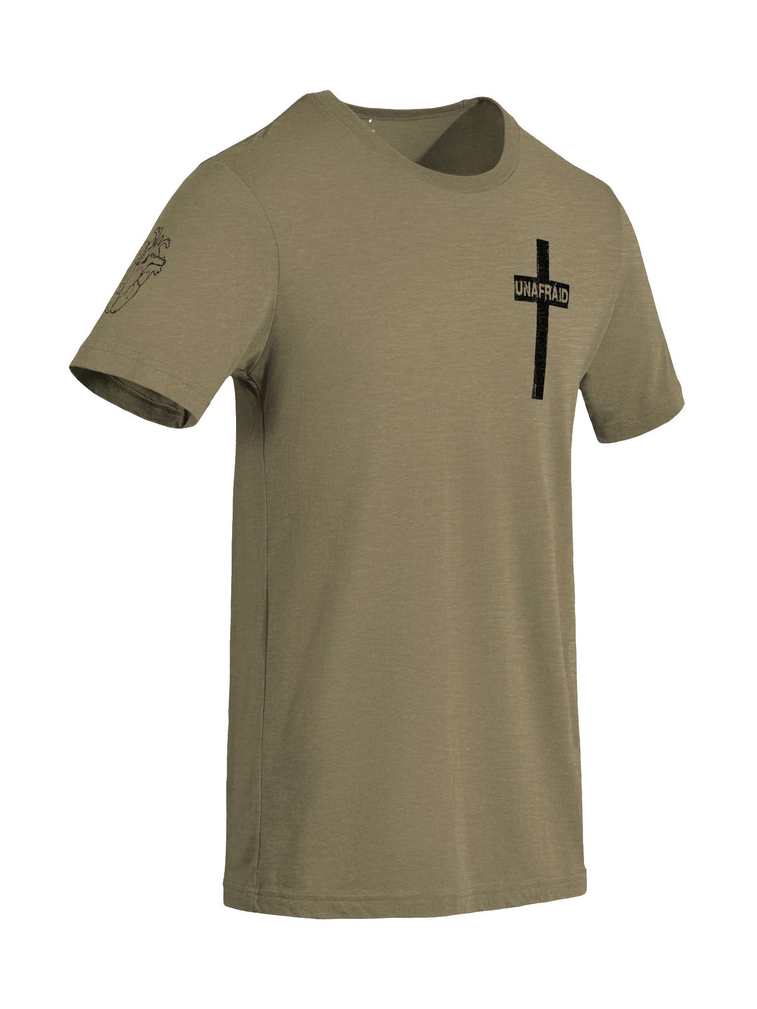 UNAFRAID Warrior Cross T-Shirt product image (9)