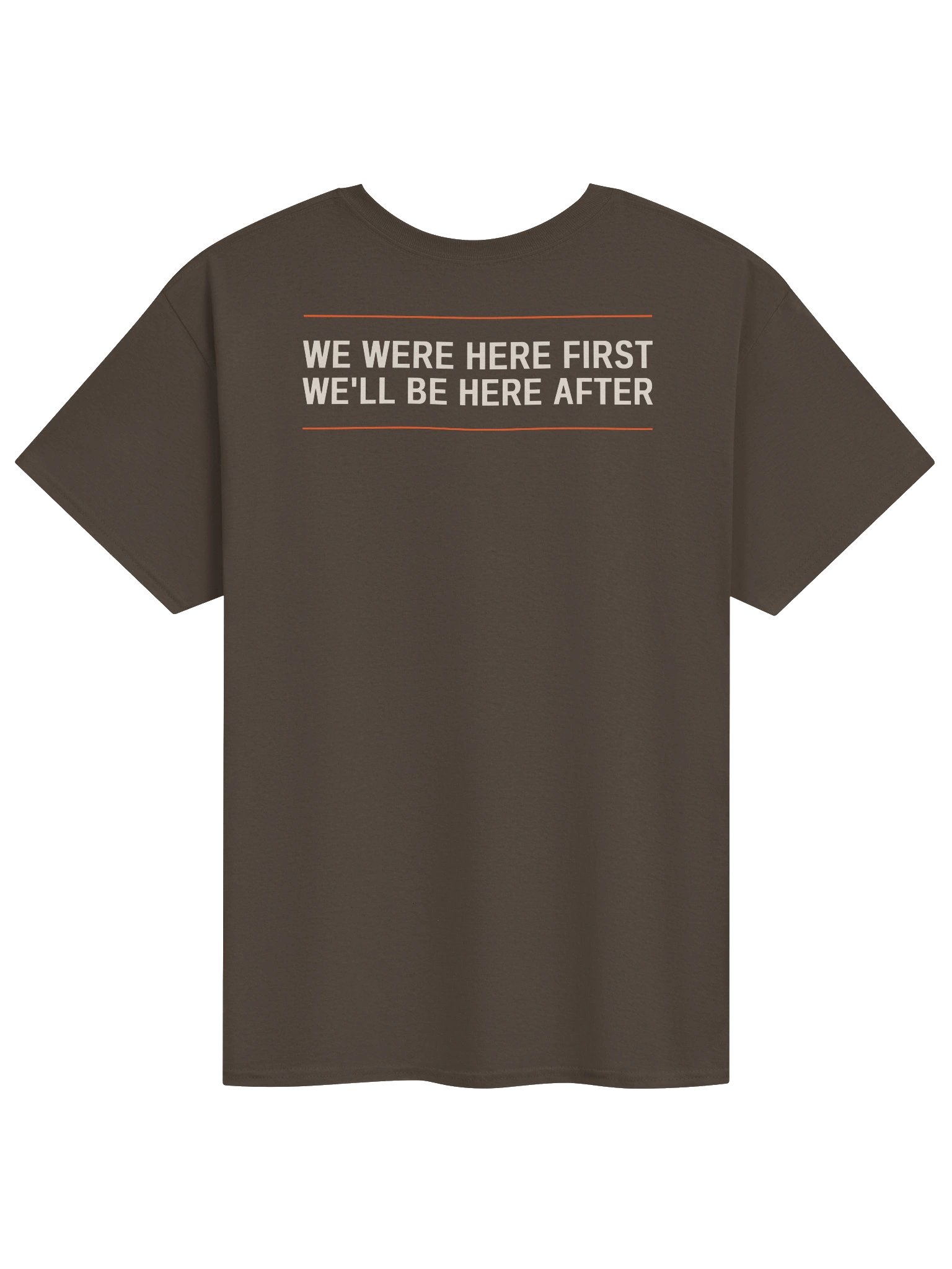 HASLAM OUT Tee - We Were Here First, We'll Be Here After product image (2)