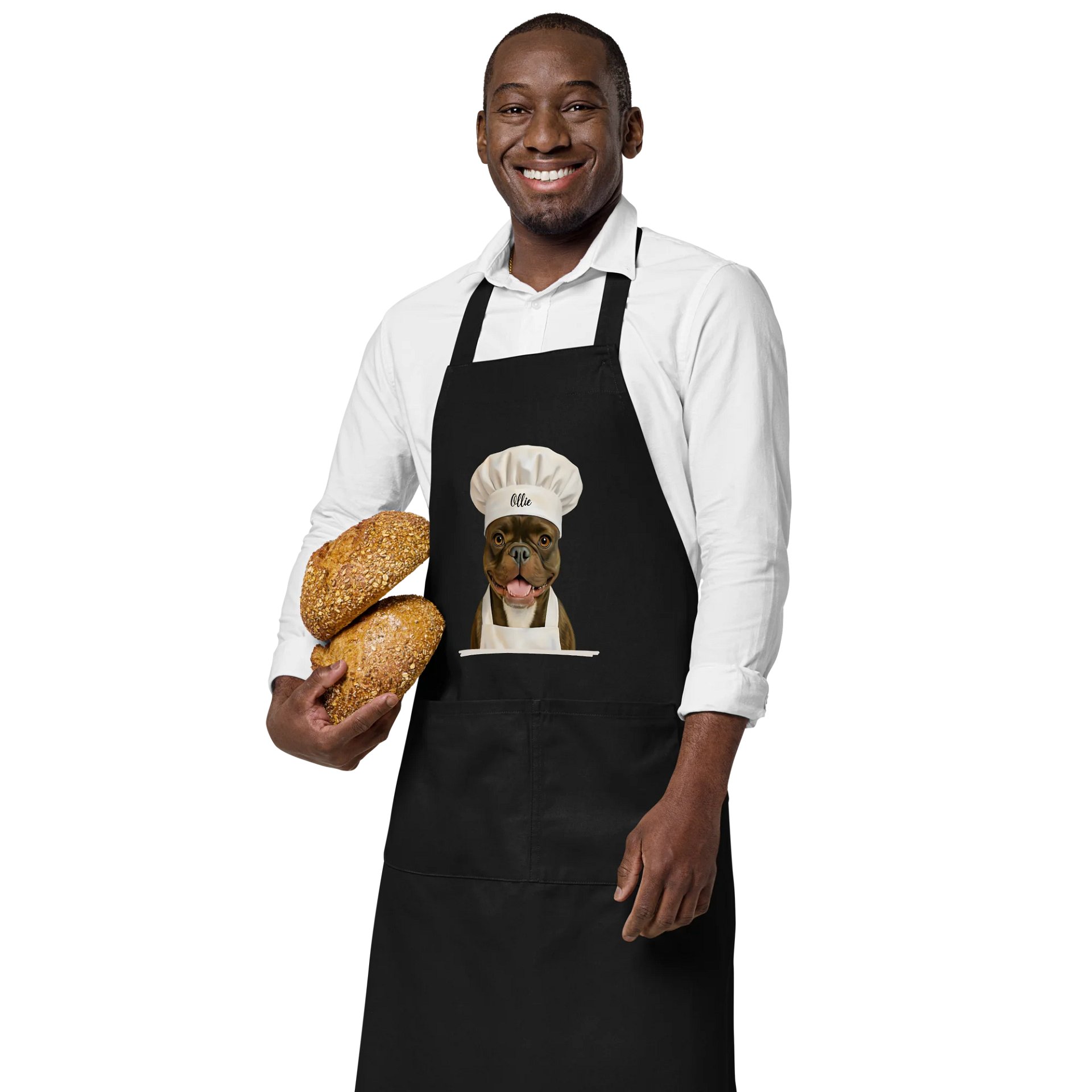 OUR BEST FRIEND IN THE KITCHEN! / ORGANIC COTTON APRON product image (11)