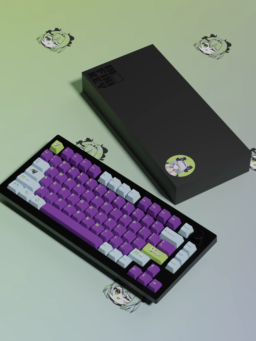 Apricot Keycap Set product image (5)