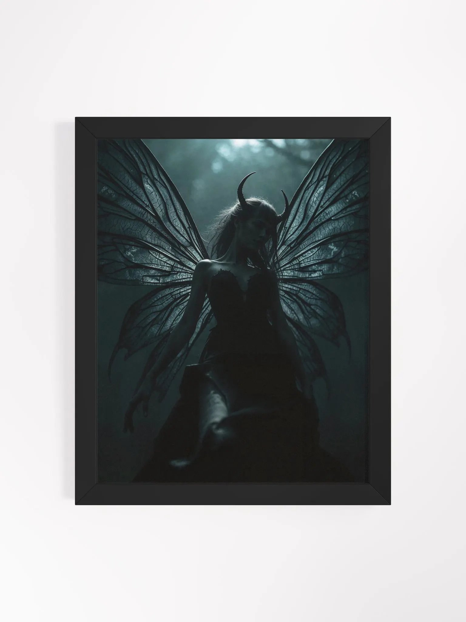 Dark Fairy Framed Print product image (20)