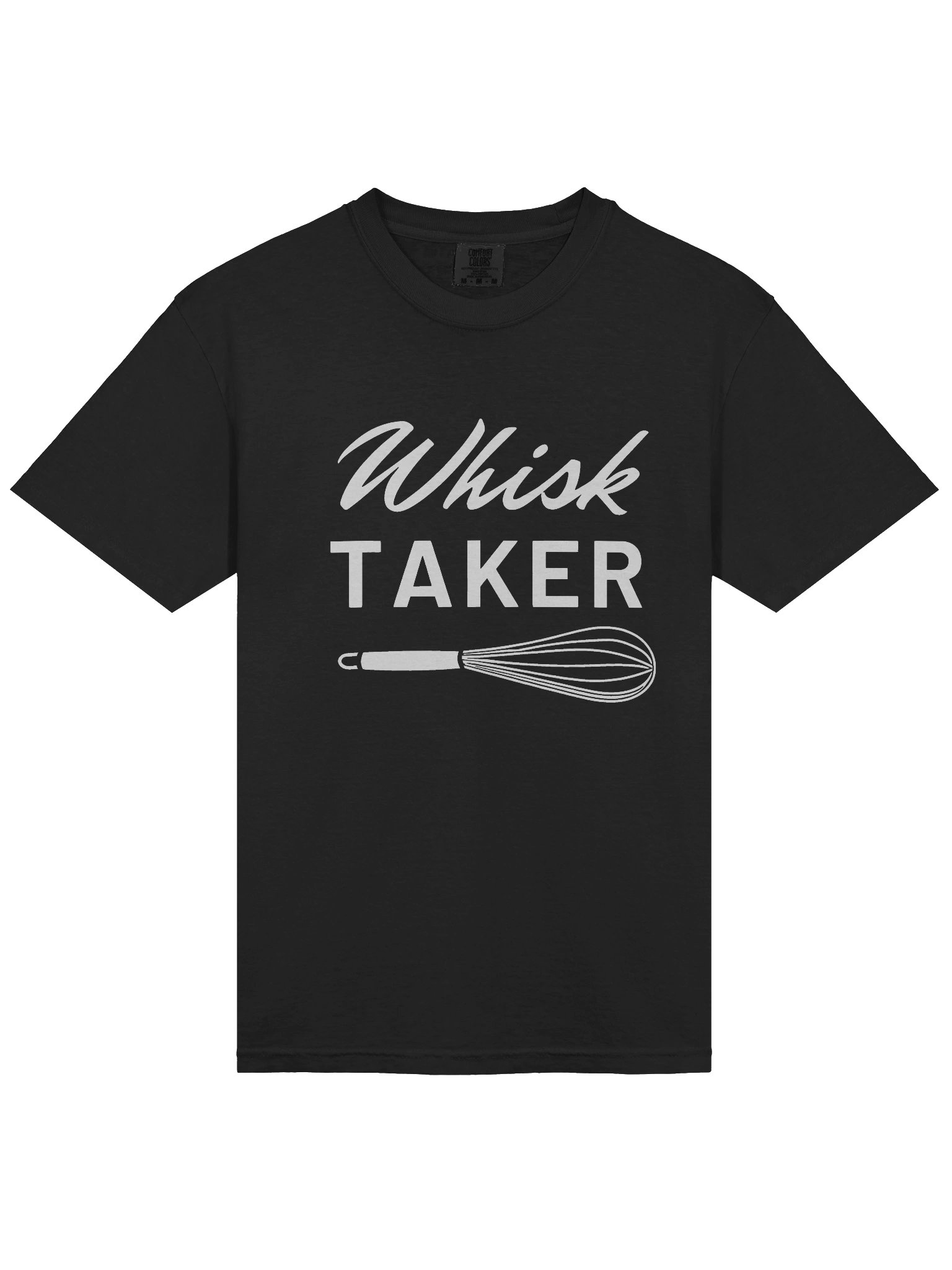 Whisk Taker tee (white text) product image (17)