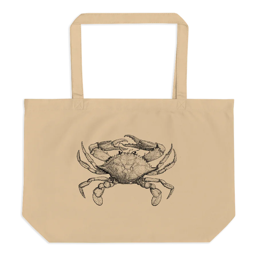 Smithsonian Environmental Research Center Large Crab Tote (Tan) Image 1