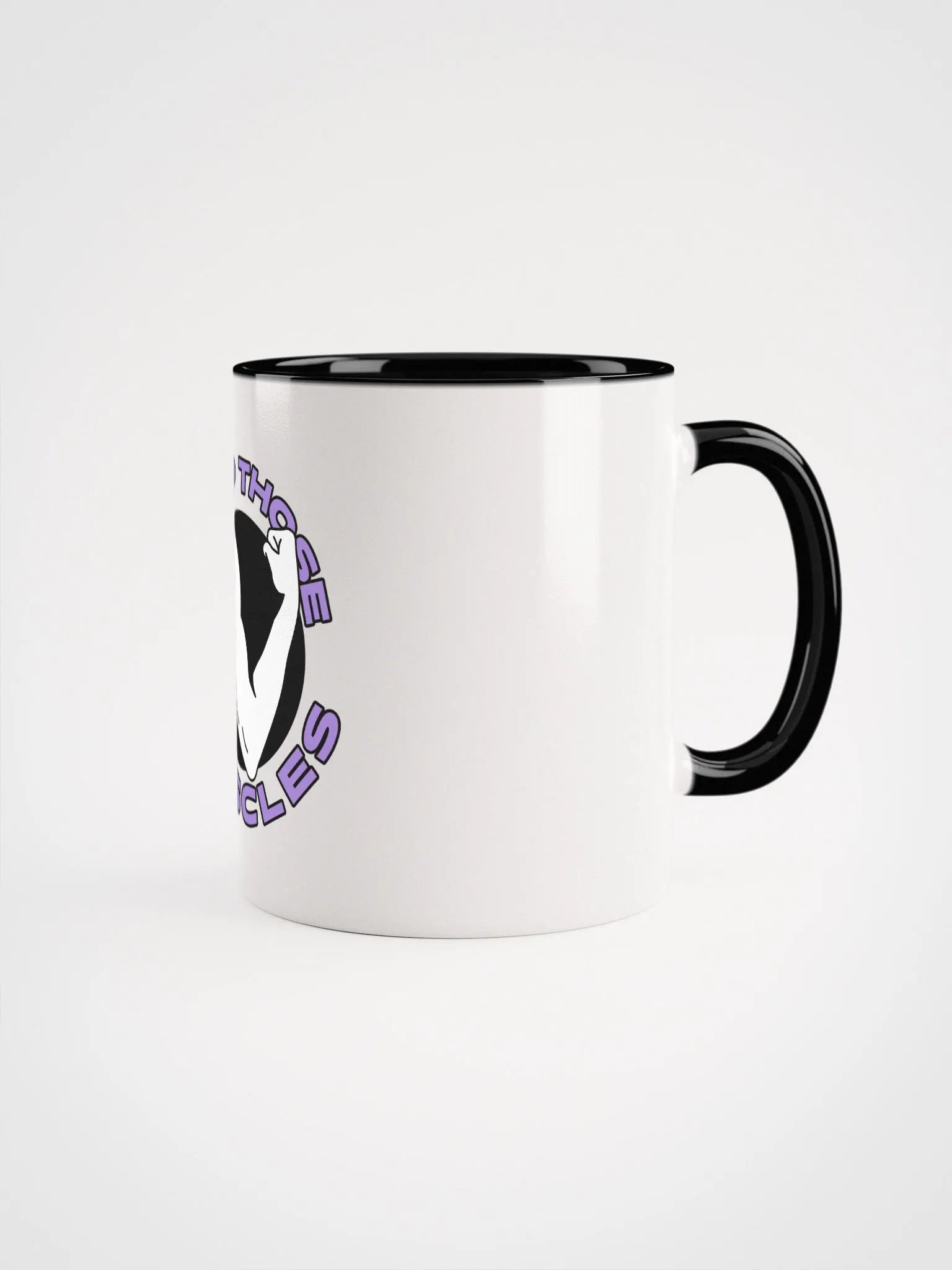 Flexed Arm Muscle Ceramic Mug product image (1)