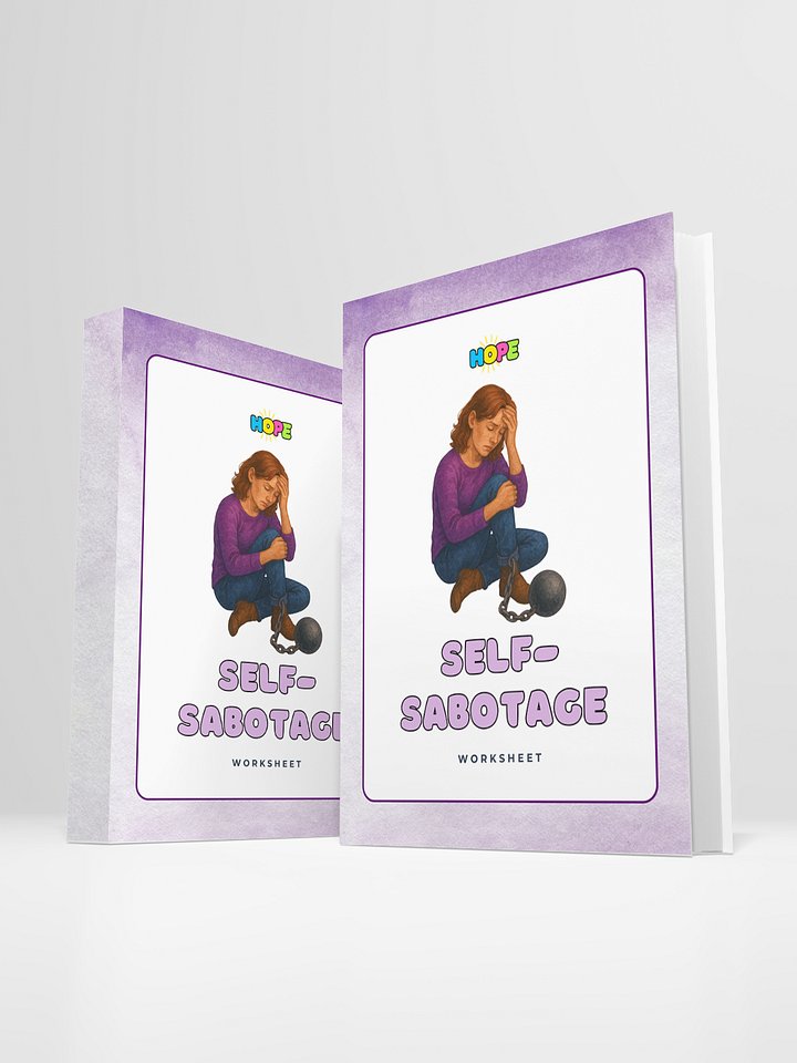 Stopping Self-Sabotage: A Guided Worksheet to Recognize and Shift Harmful Patterns product image (1)