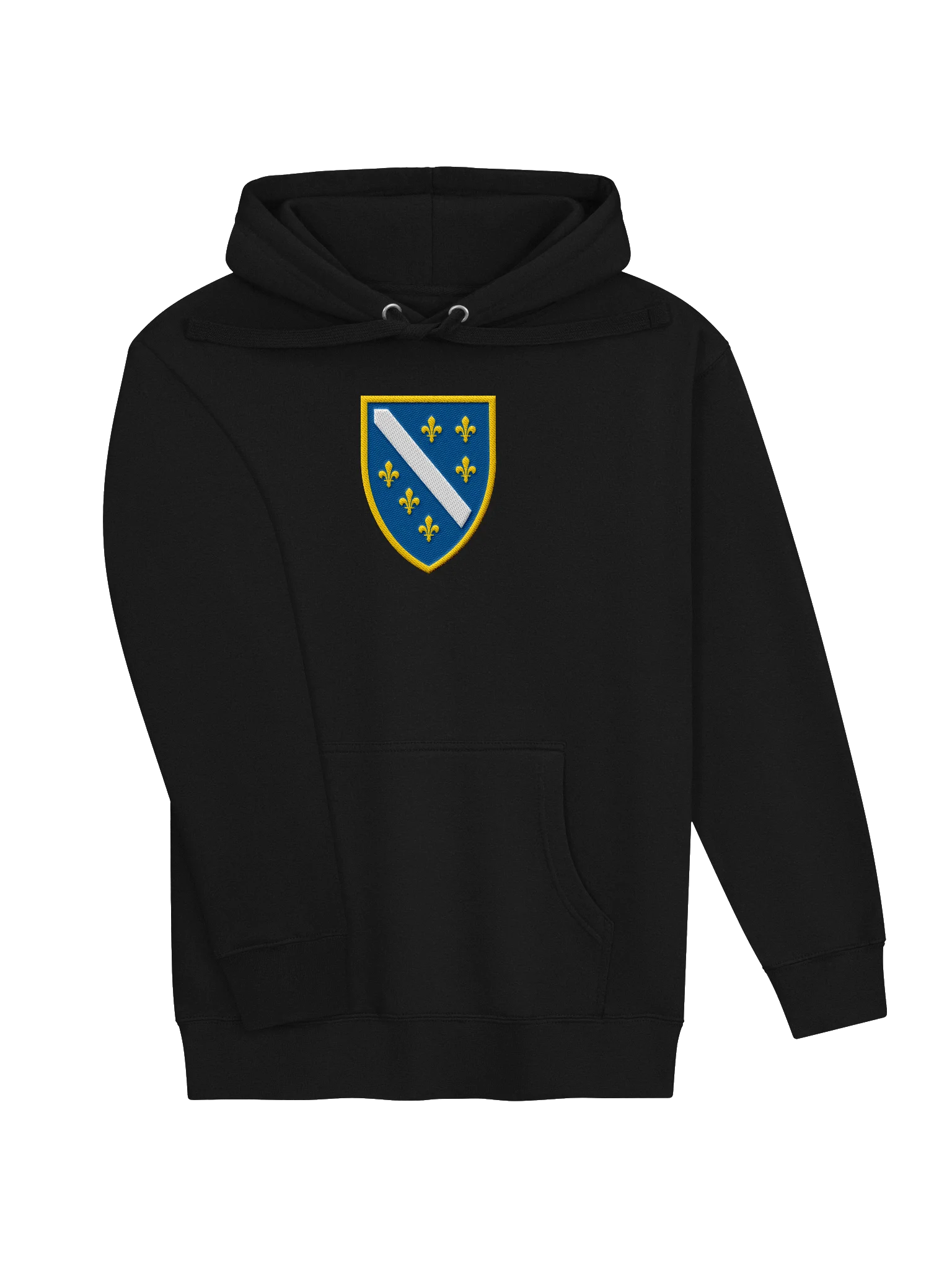 Bosnia Coat Of Arms Large Embroidery Hoodie product image (27)