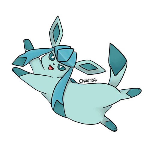 Glaceon for my friend ❄️

#glaceon #pokemon #chibi #digitalart