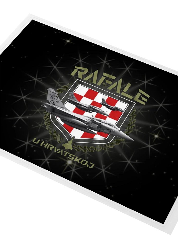 Rafale Fighter Jet Kiss Cut Sticker Sheet product image (2)