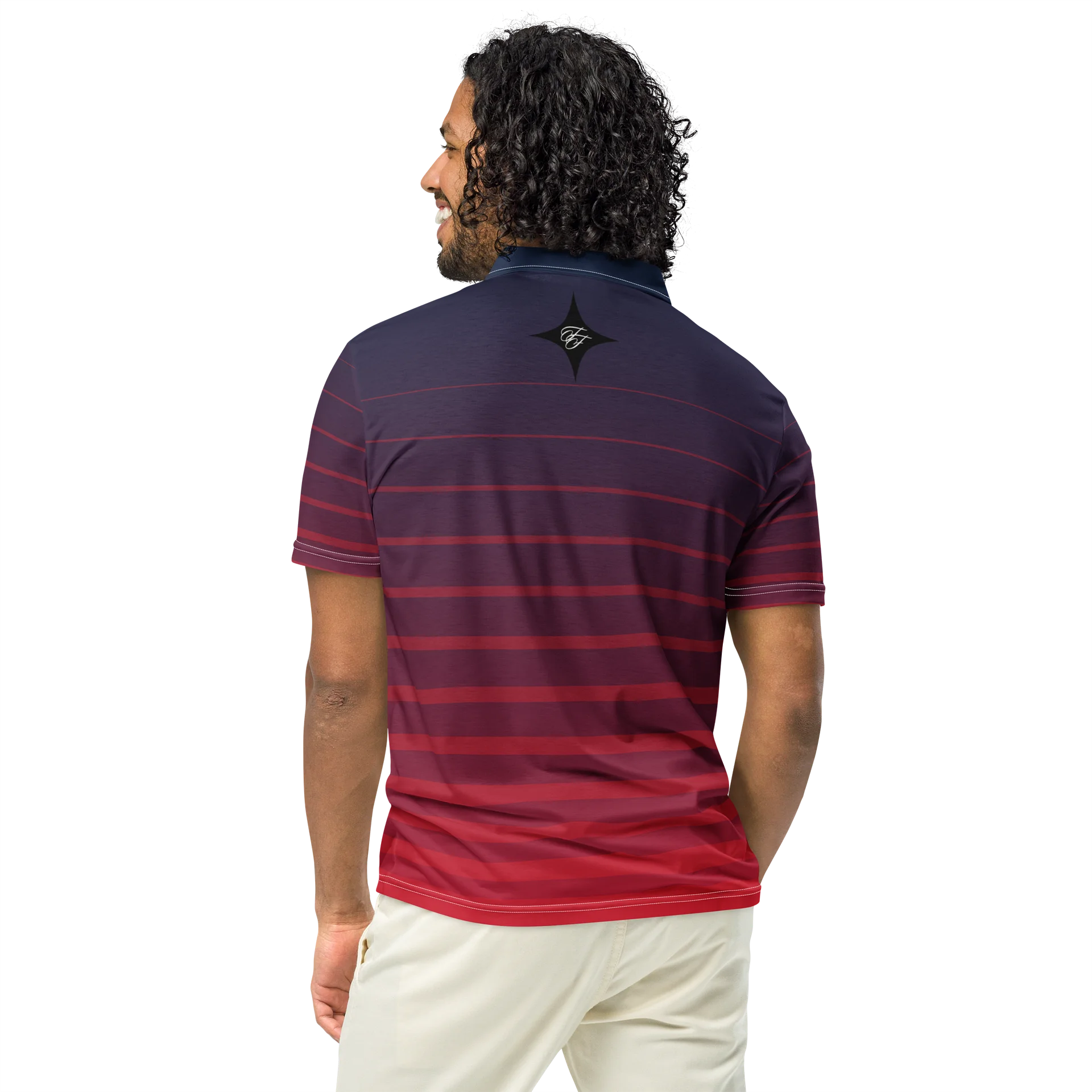 F&F Horizon Fade Slim Fit Polo Shirt product image (5)