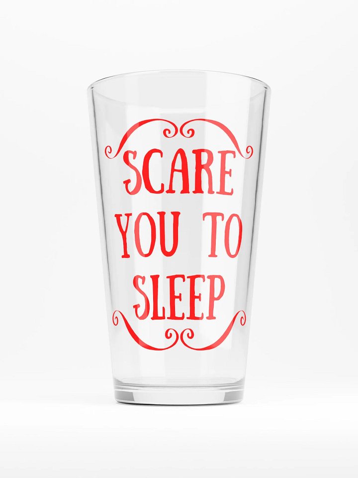 Scare You To Sleep Shaker Pint Glass product image (1)