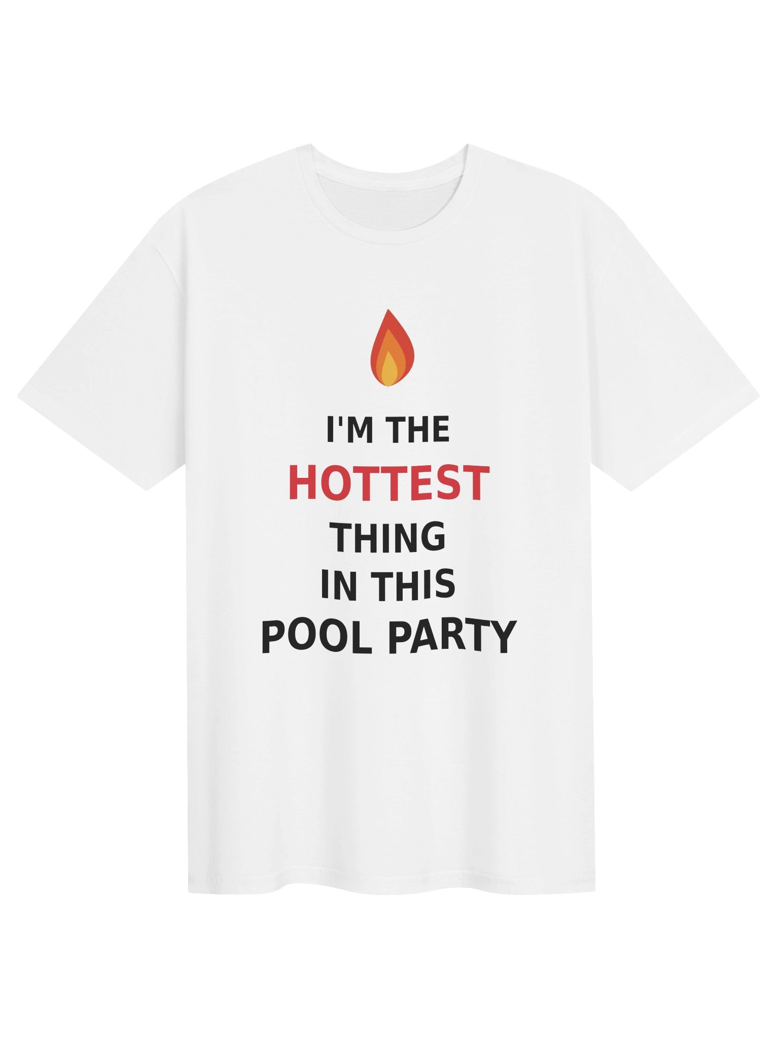 The Hottest Thing In This Pool Party Tee product image (1)