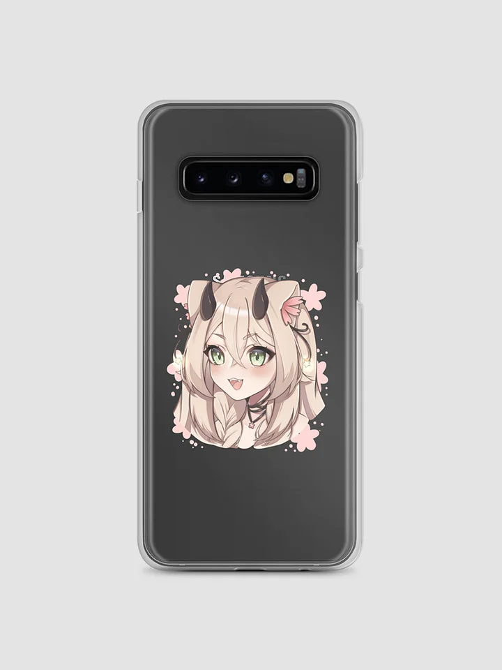 Flower Clear Samsung Case product image (1)