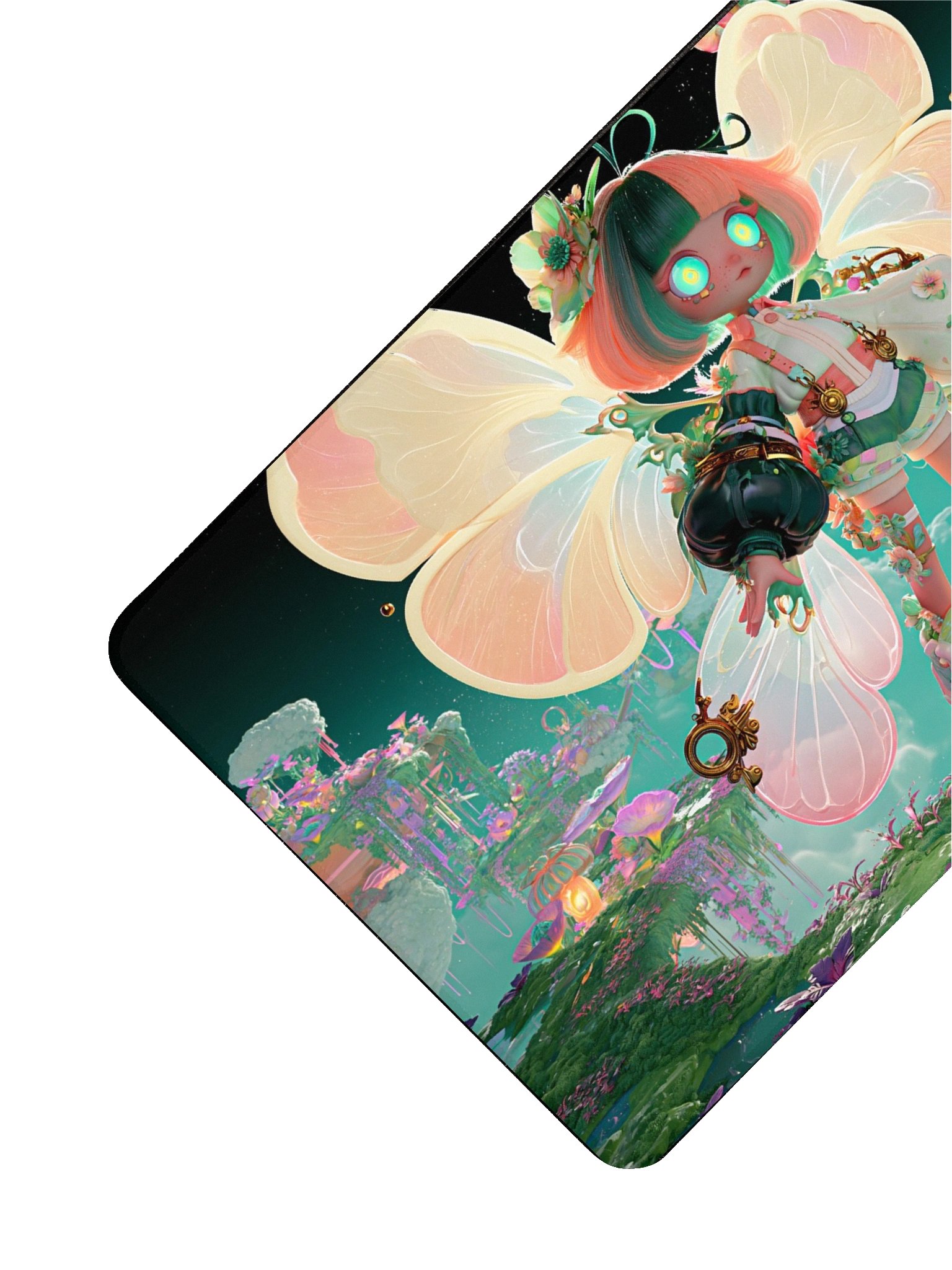 Dreamsprout × Cloud Bloom Keeper | XL Gaming Desk Mat product image (4)