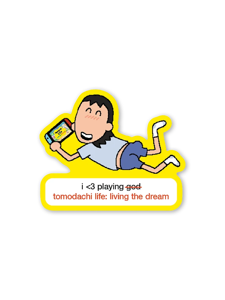 Living the Dream Sticker product image (2)