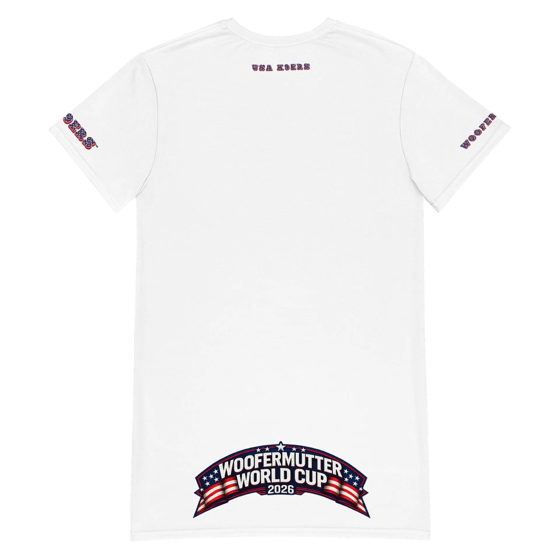 WooferMutter™ World Cup Chihuahua Soccer T-shirt Dress product image (4)