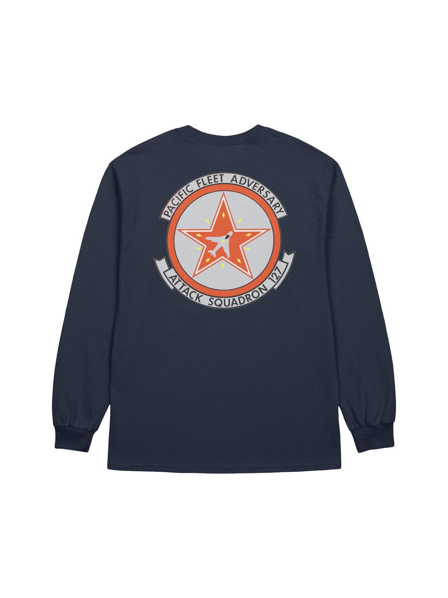 "VA-127 Cylons" Cotton Long Sleeve T-Shirt product image (11)