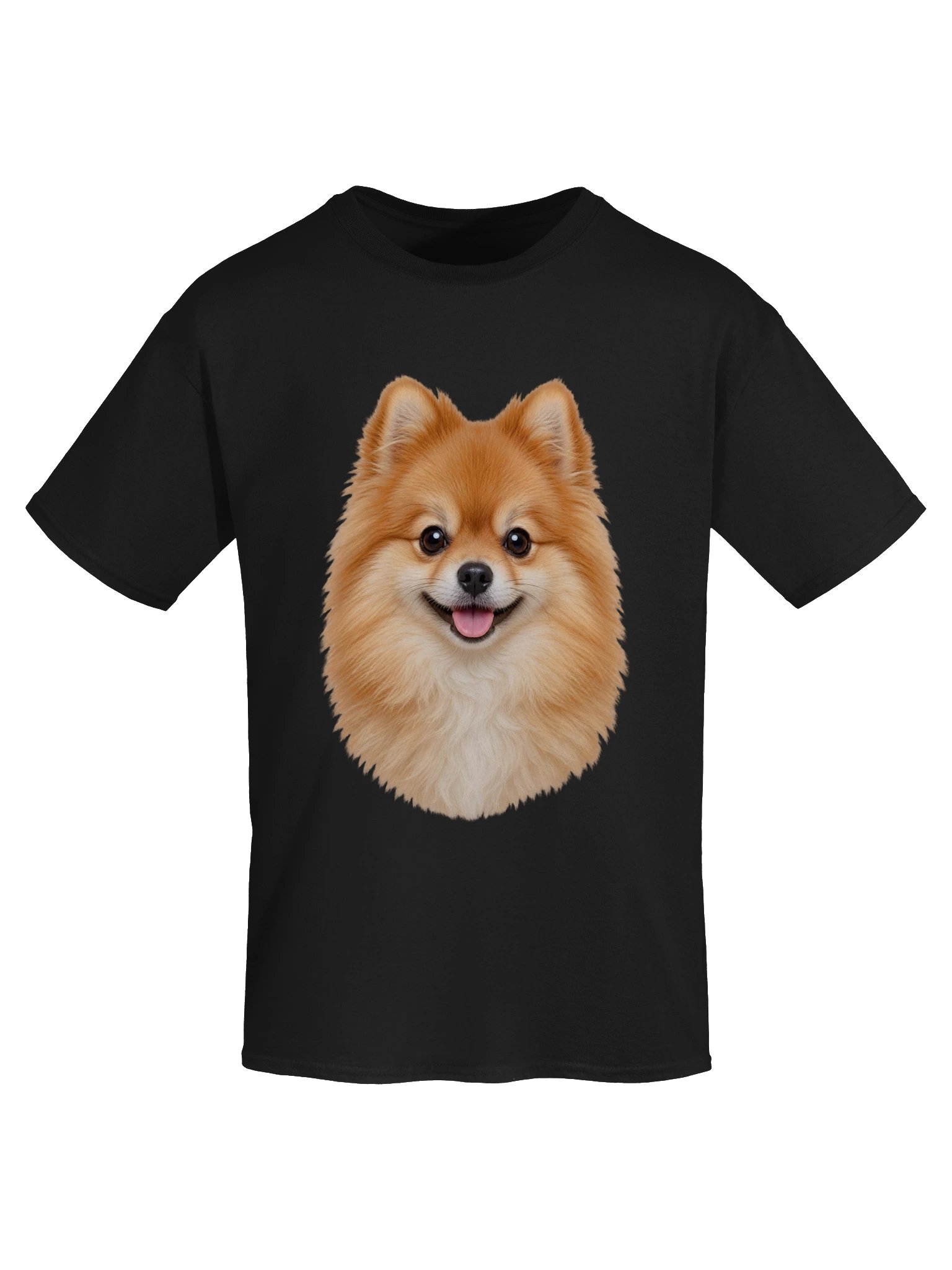 Dog - Pomeranian (Face) — Unisex Gildan Heavyweight 100% Cotton T-Shirt product image (49)