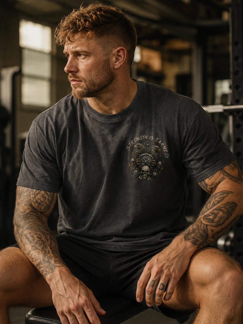 Strength Is Earned - Active Tee product image (4)