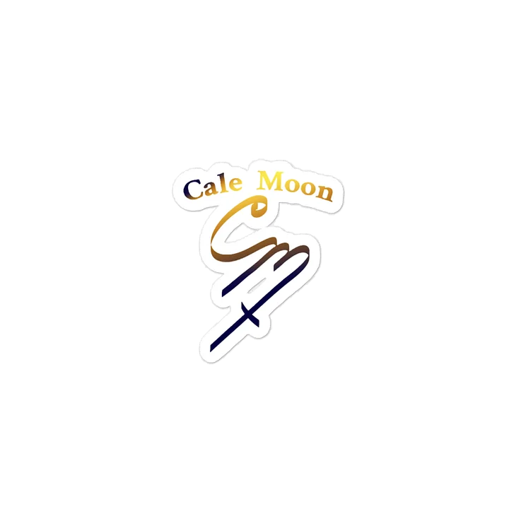 Cale Moon kiss-cut sticker product image (2)