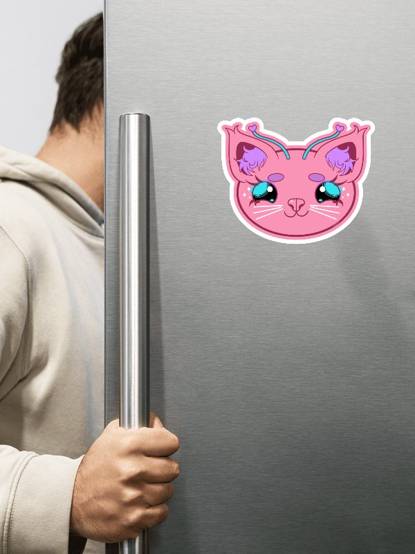 Kittea Die-Cut Magnet product image (1)