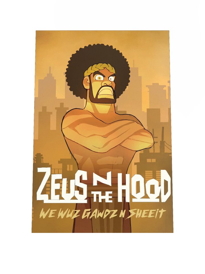 Zeus n the Hood Poster product image (2)