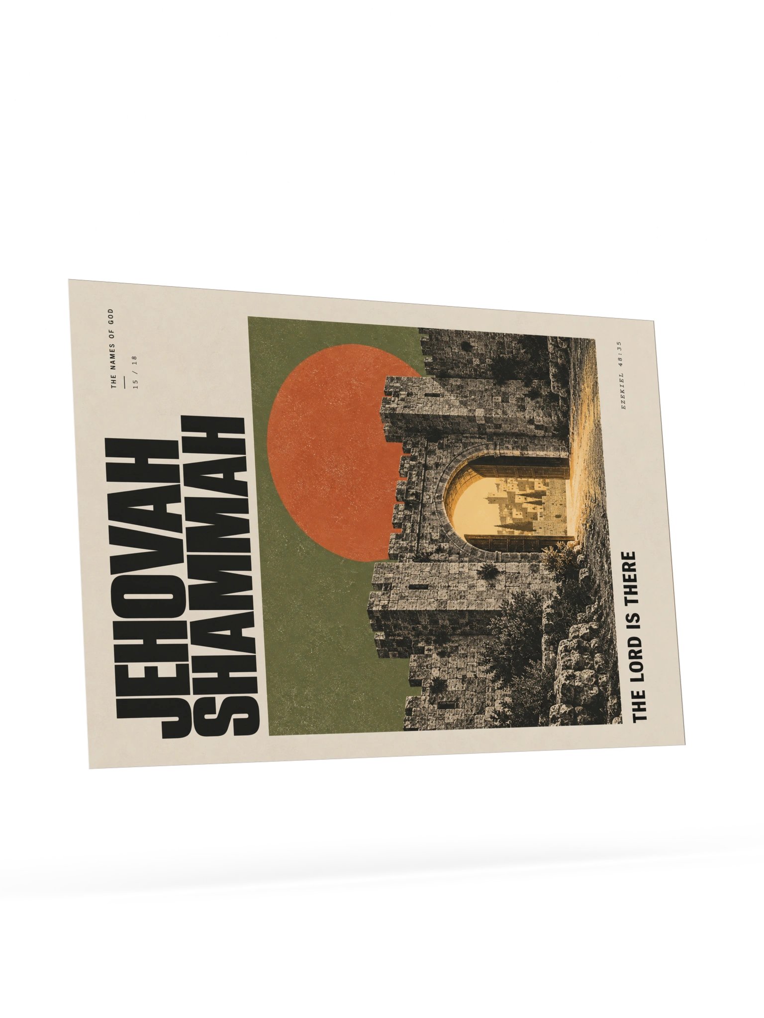 Jehovah Shammah | Names of God Art Print product image (9)