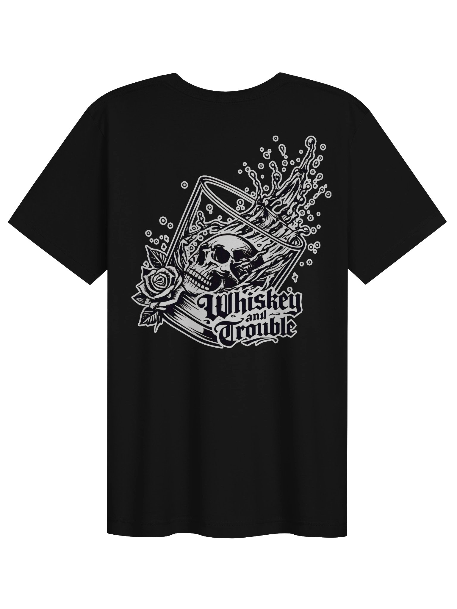 Whiskey & Trouble Tshirt product image (13)