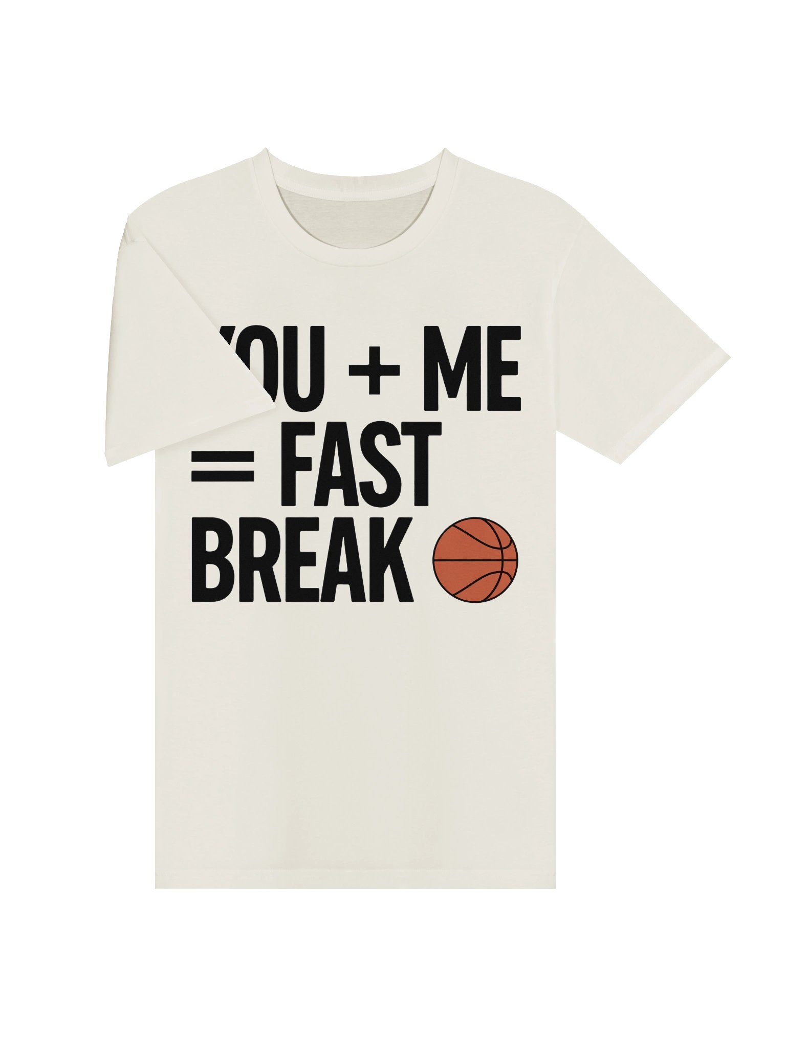 "YOU + ME" Basketball Unisex T-Shirt product image (4)