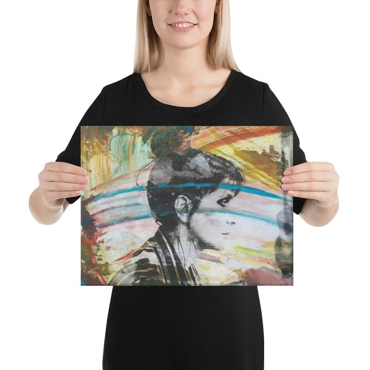 HARD SAIL PAINT SPLASH CANVAS WALL ART product image (2)
