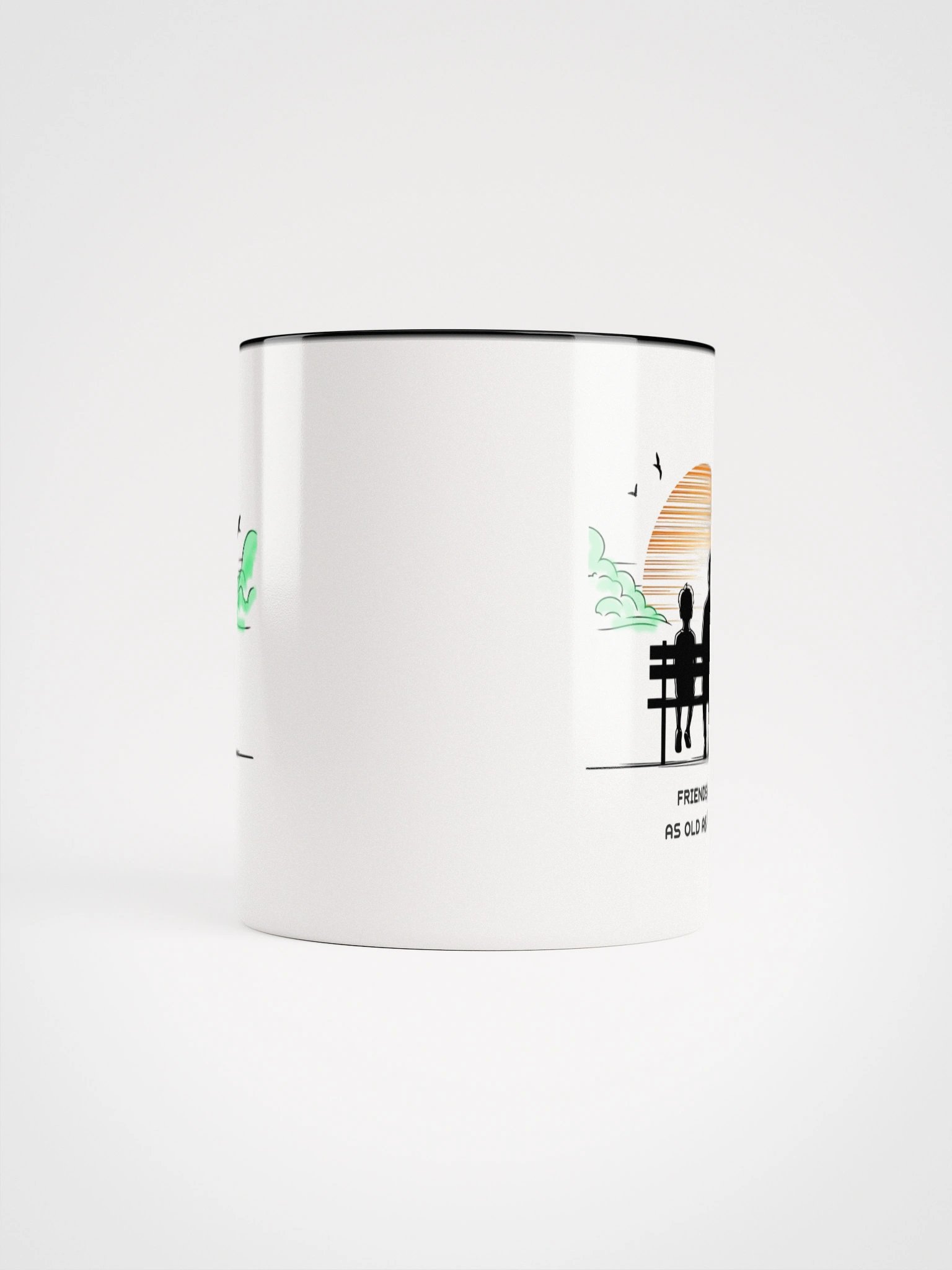 Sunset Love and Friendship Ceramic Mug product image (5)