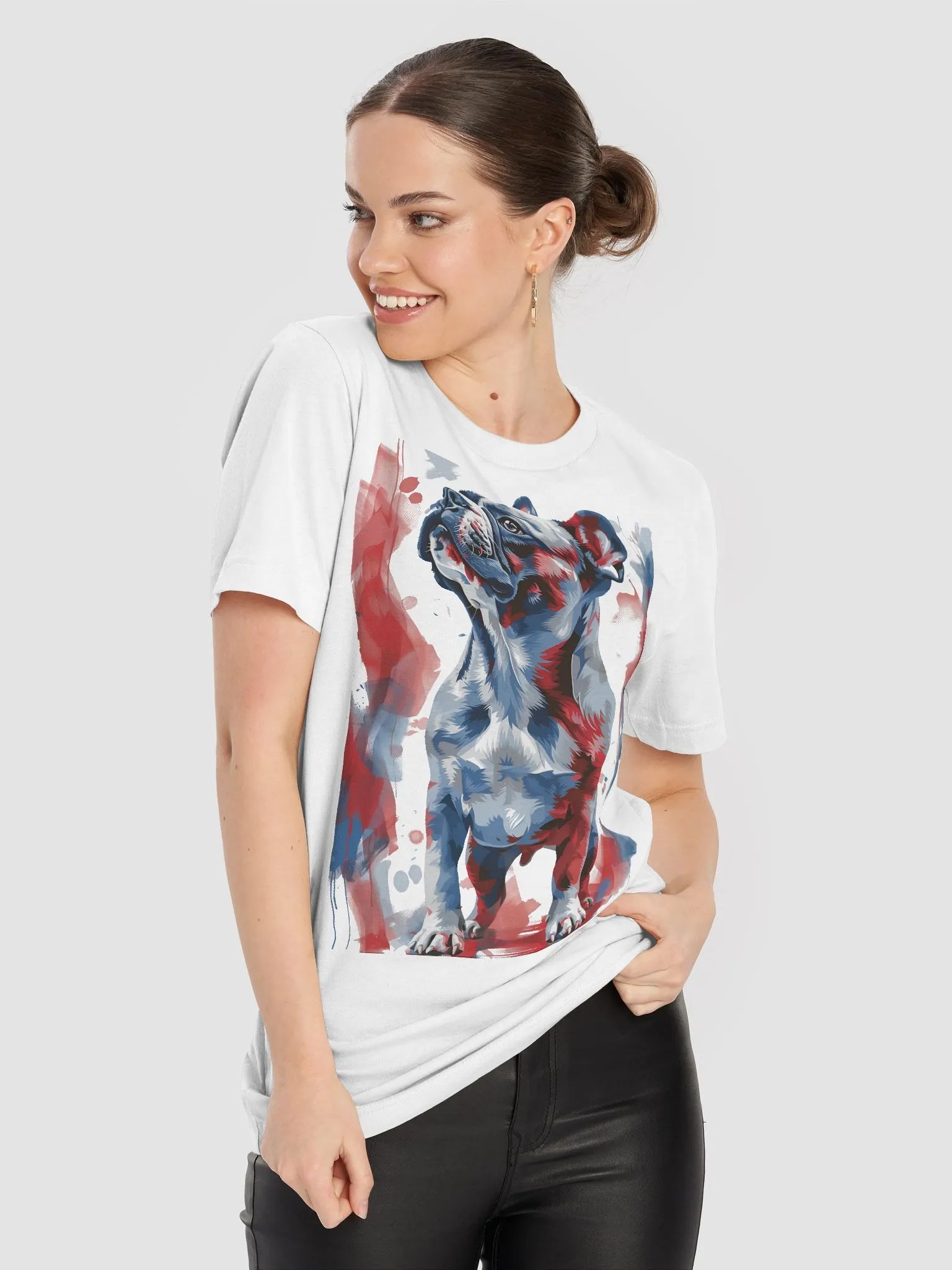 French Bulldog in Red,White and Blue product image (2)