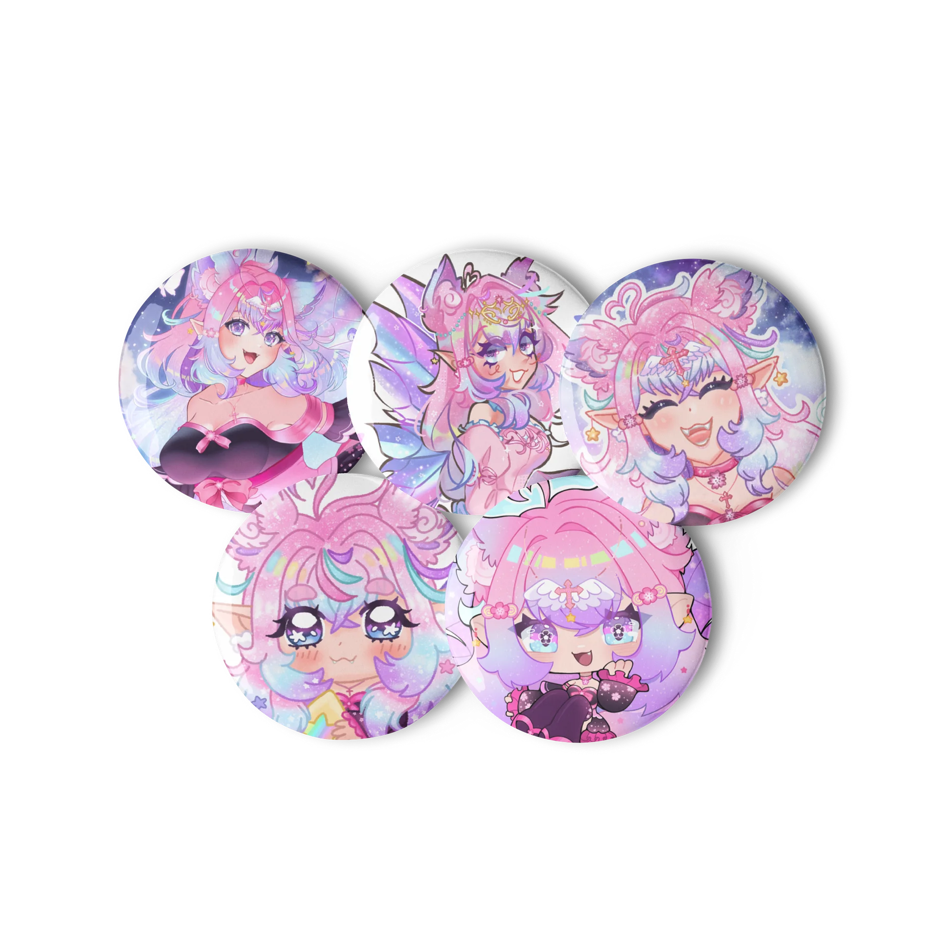 Okamira Cute Button Set product image (1)