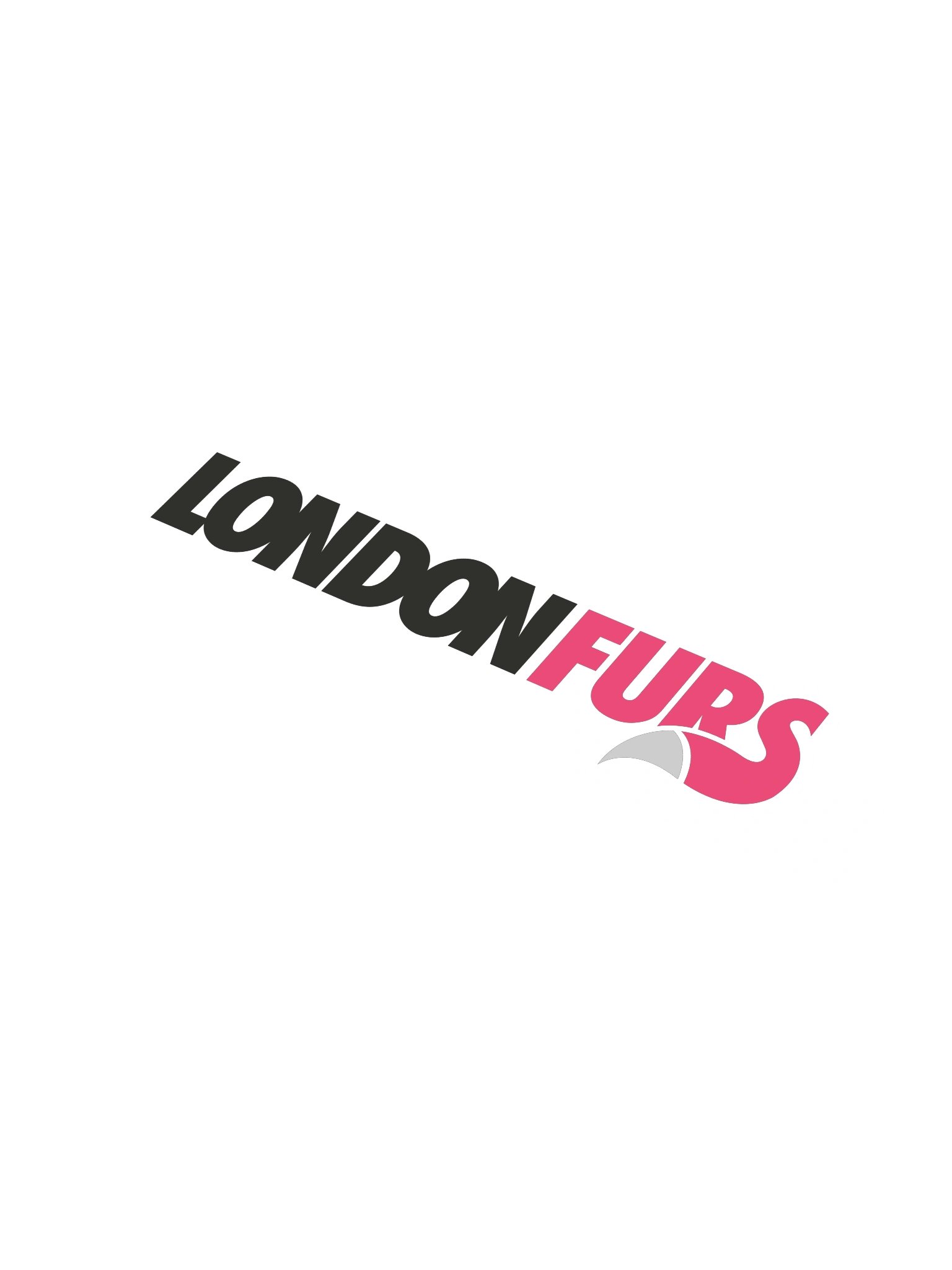 LondonFurs Logo Black Red - Sticker product image (1)