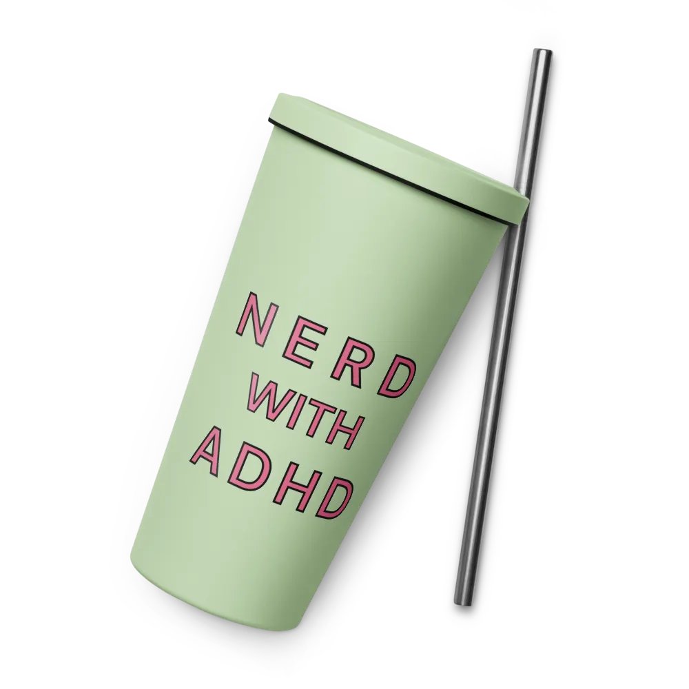 Nerd With ADHD Insulated Tumbler product image (5)