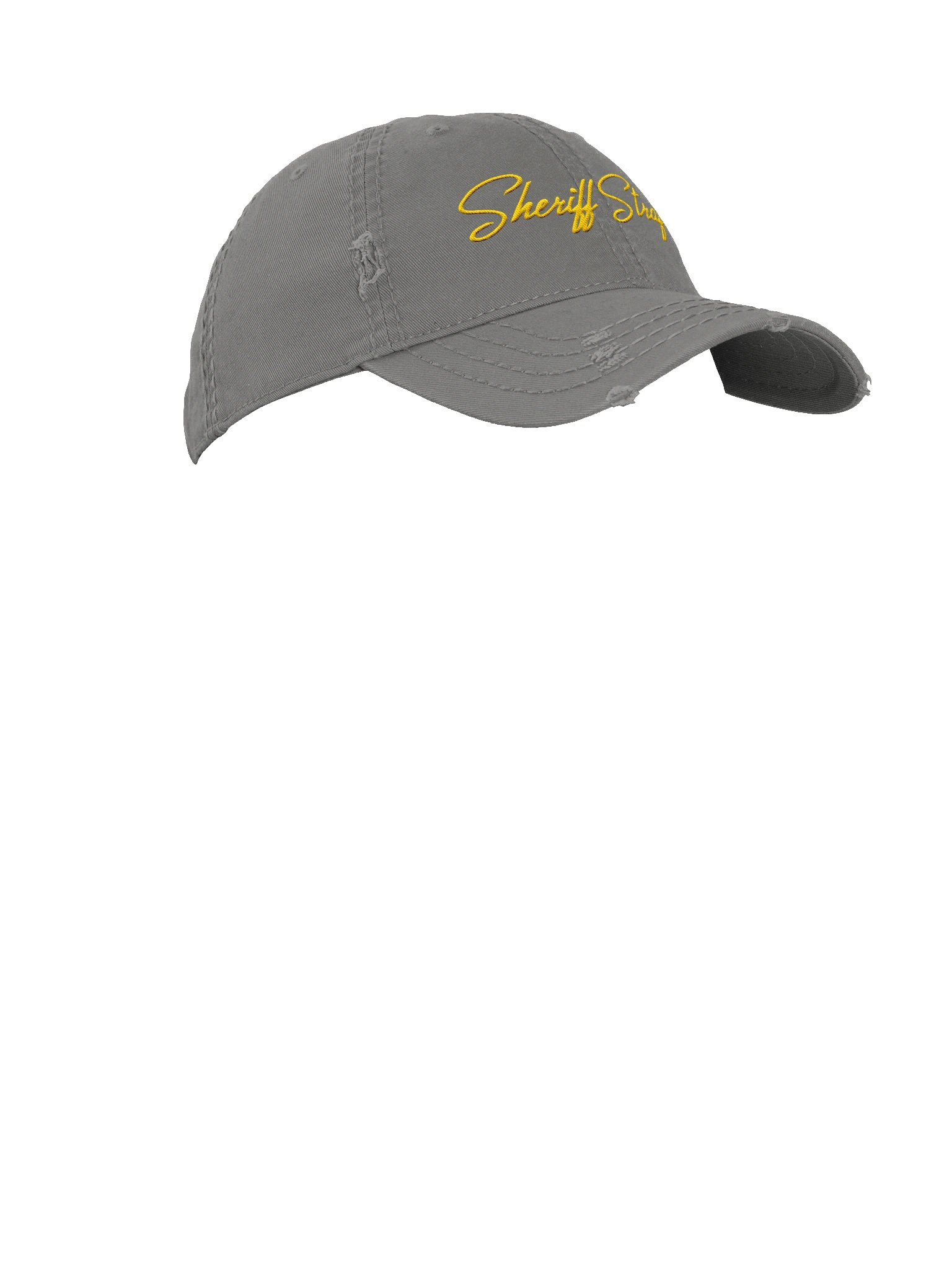 Sheriff Name Embroidered Distressed Dad Hat by Otto Cap product image (7)