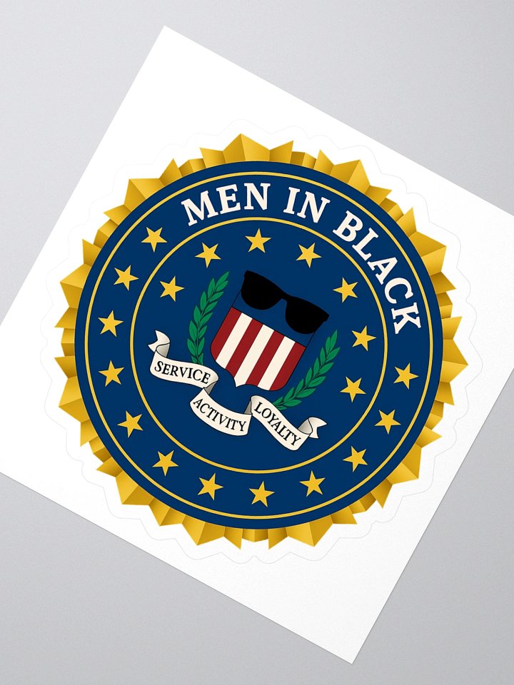 Men in Black Task Force Sticker — TF.STKR-01 product image (2)