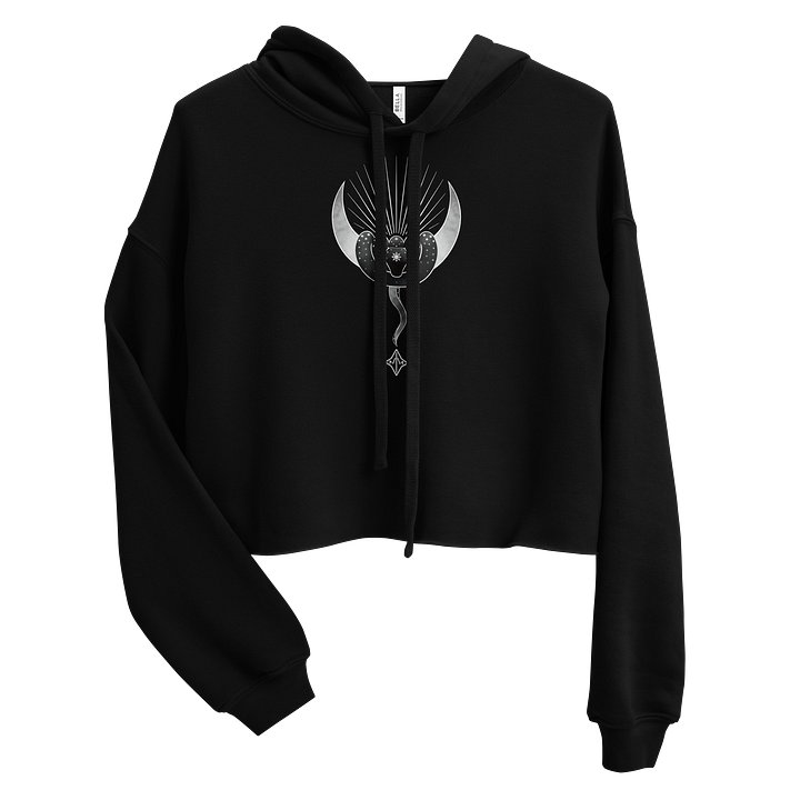 𝖘𝖊𝖗𝖕𝖊𝖓𝖙𝖊 crop hoodie product image (1)