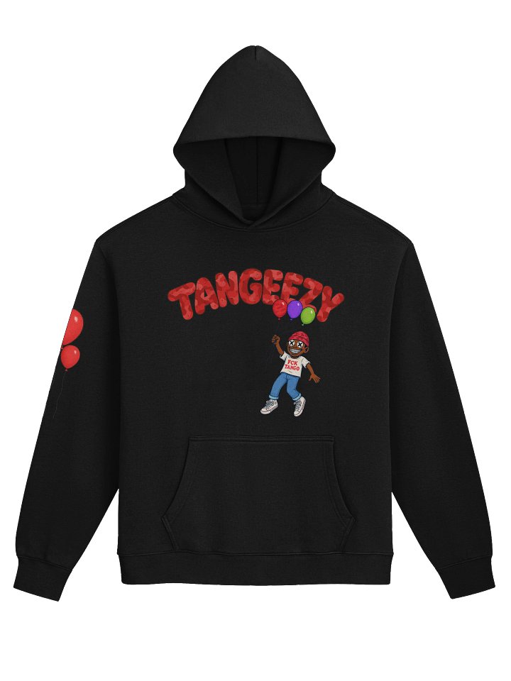 Ethereal Red Balloon Oversized Hoodie product image (1)