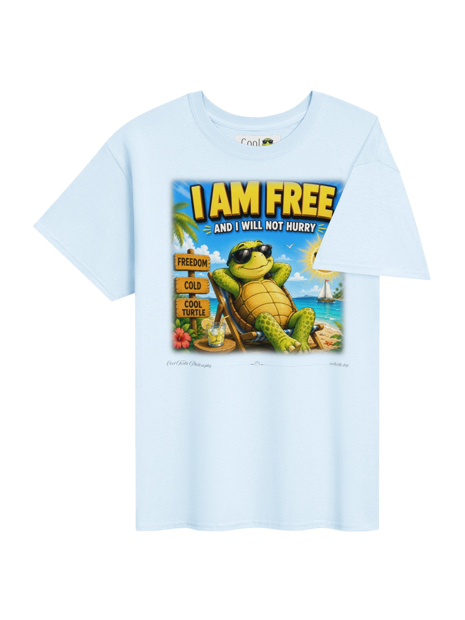 I AM FREE — Gildan 5000 Heavyweight T-Shirt product image (2)
