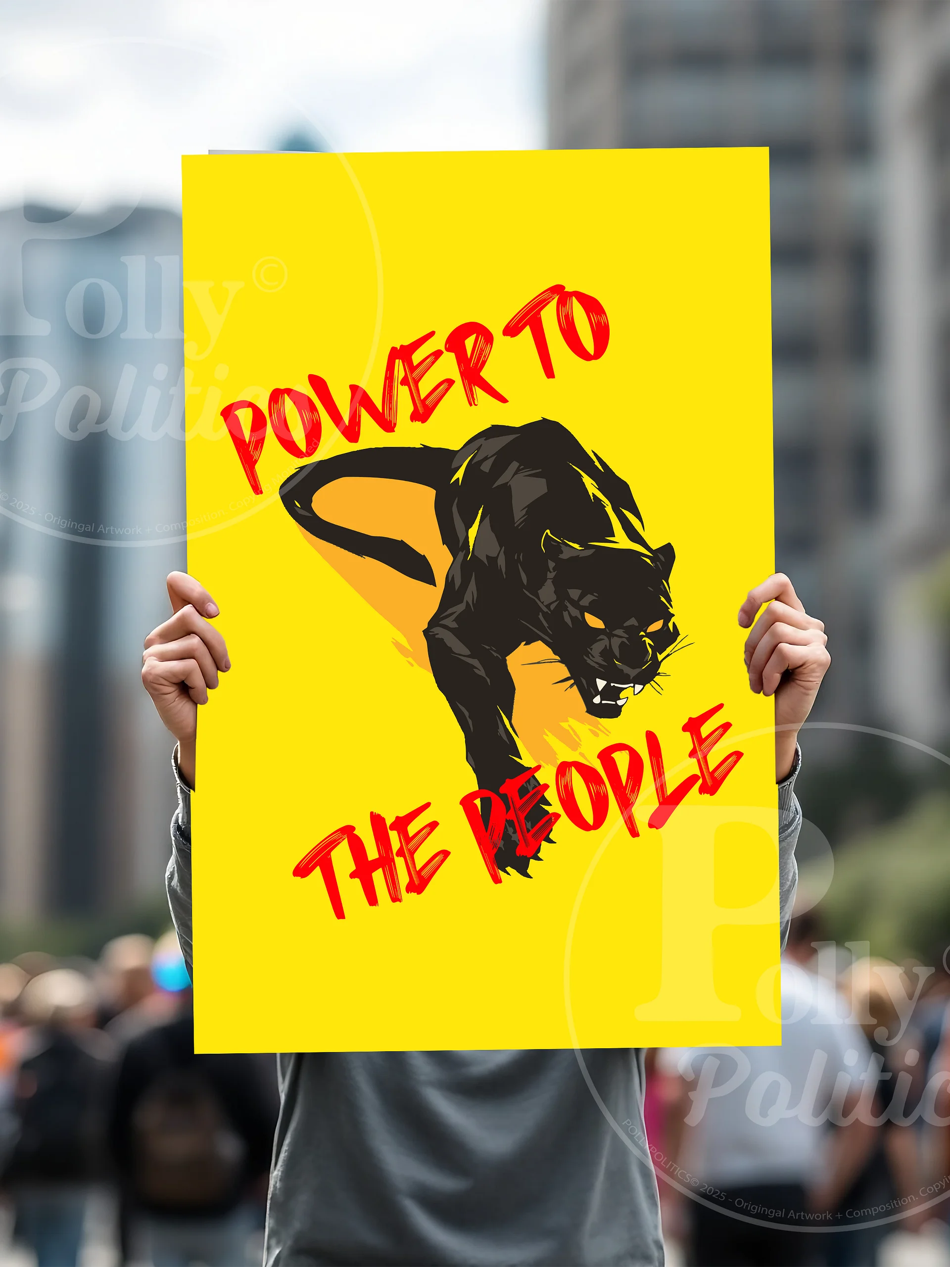 Power To The People Protest Poster product image (5)