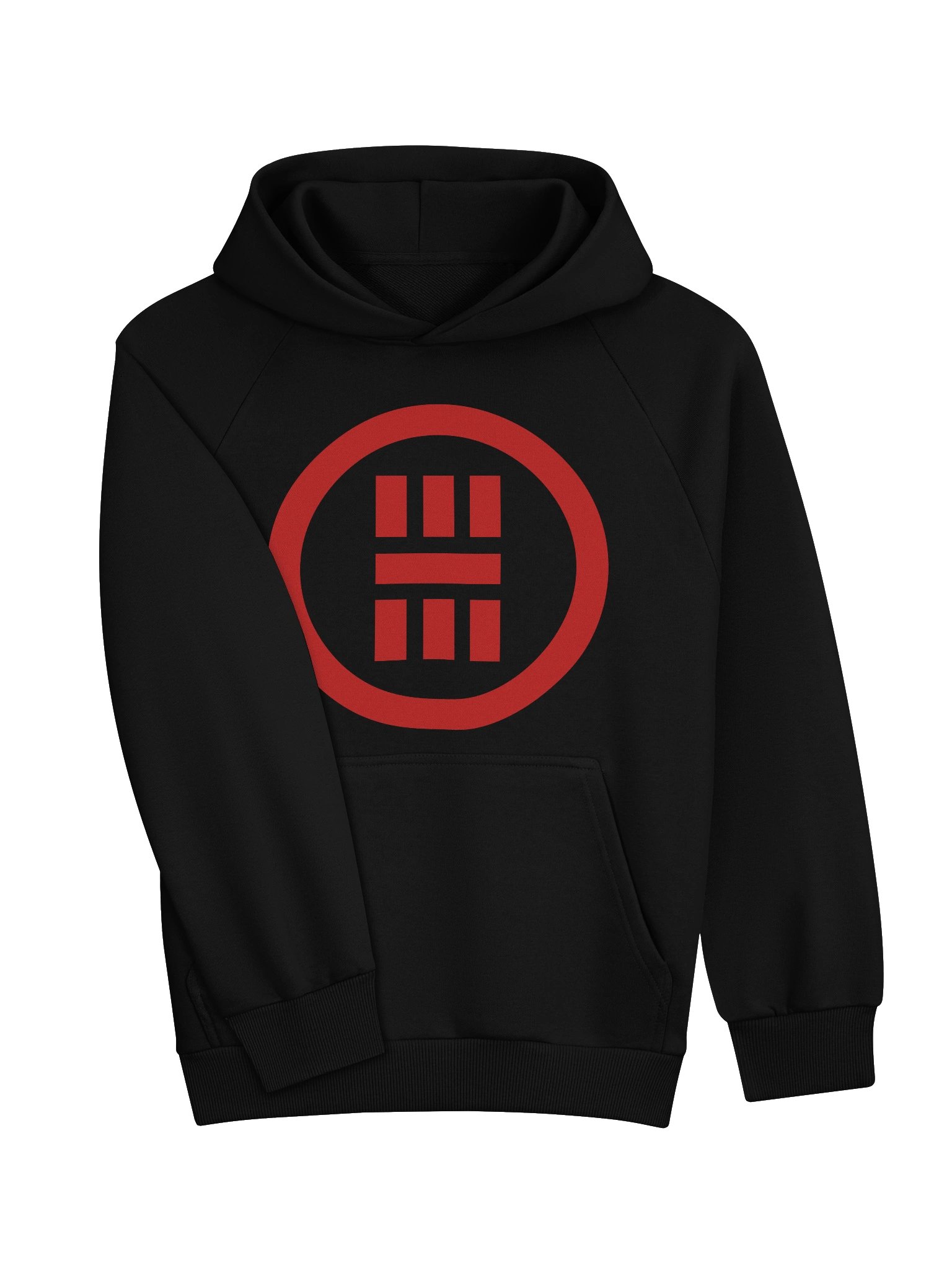 NAKAMA Kamon Heavy Hoodie (red/black) product image (3)