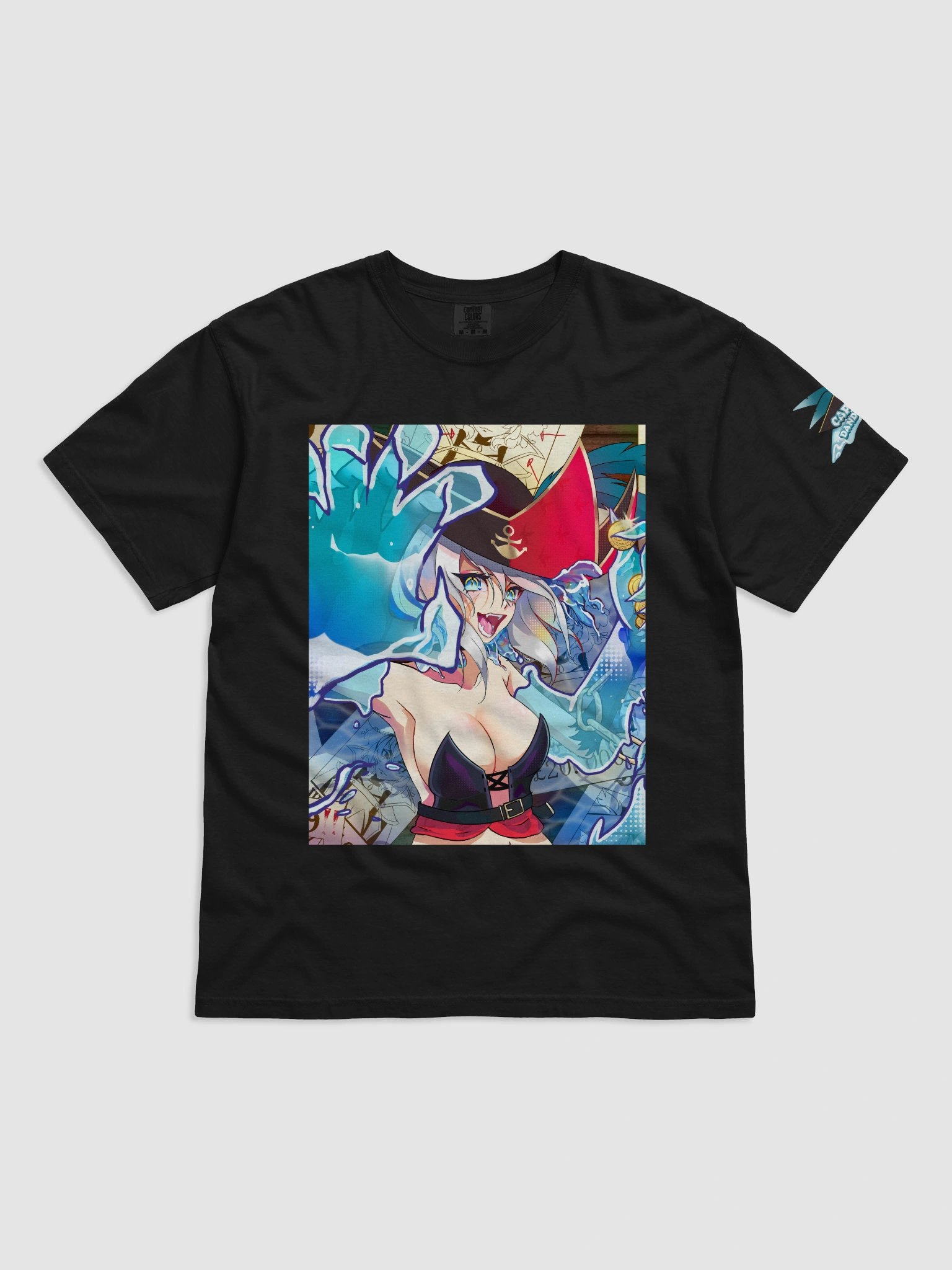 Captain Dandyfloss Wanted T-Shirt product image (1)