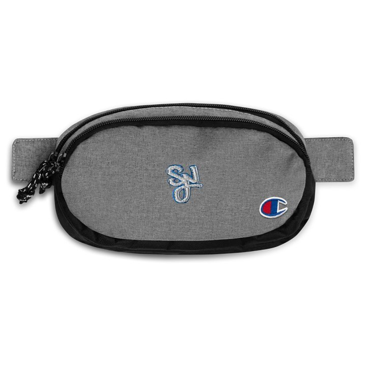 Syn Embroidered Blue/Red/Gray Champion Fanny product image (1)
