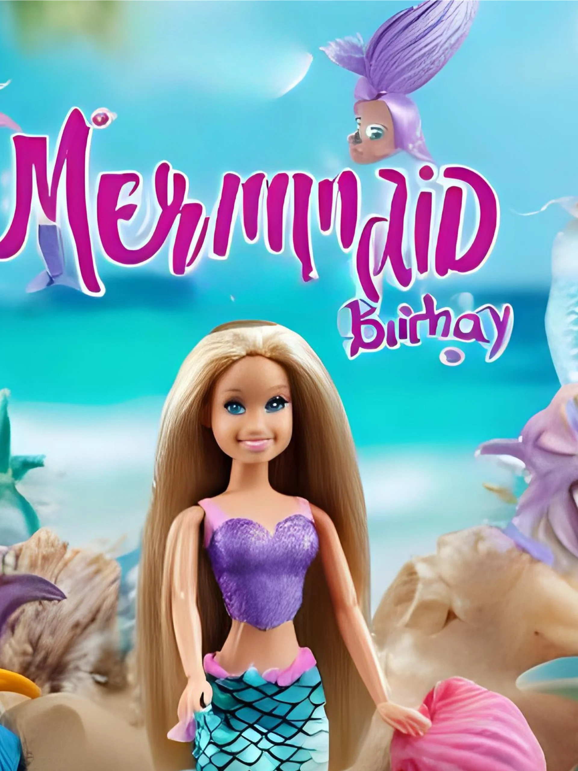 20oz Stainless Steel Tumbler Birthday Mermaid product image (2)