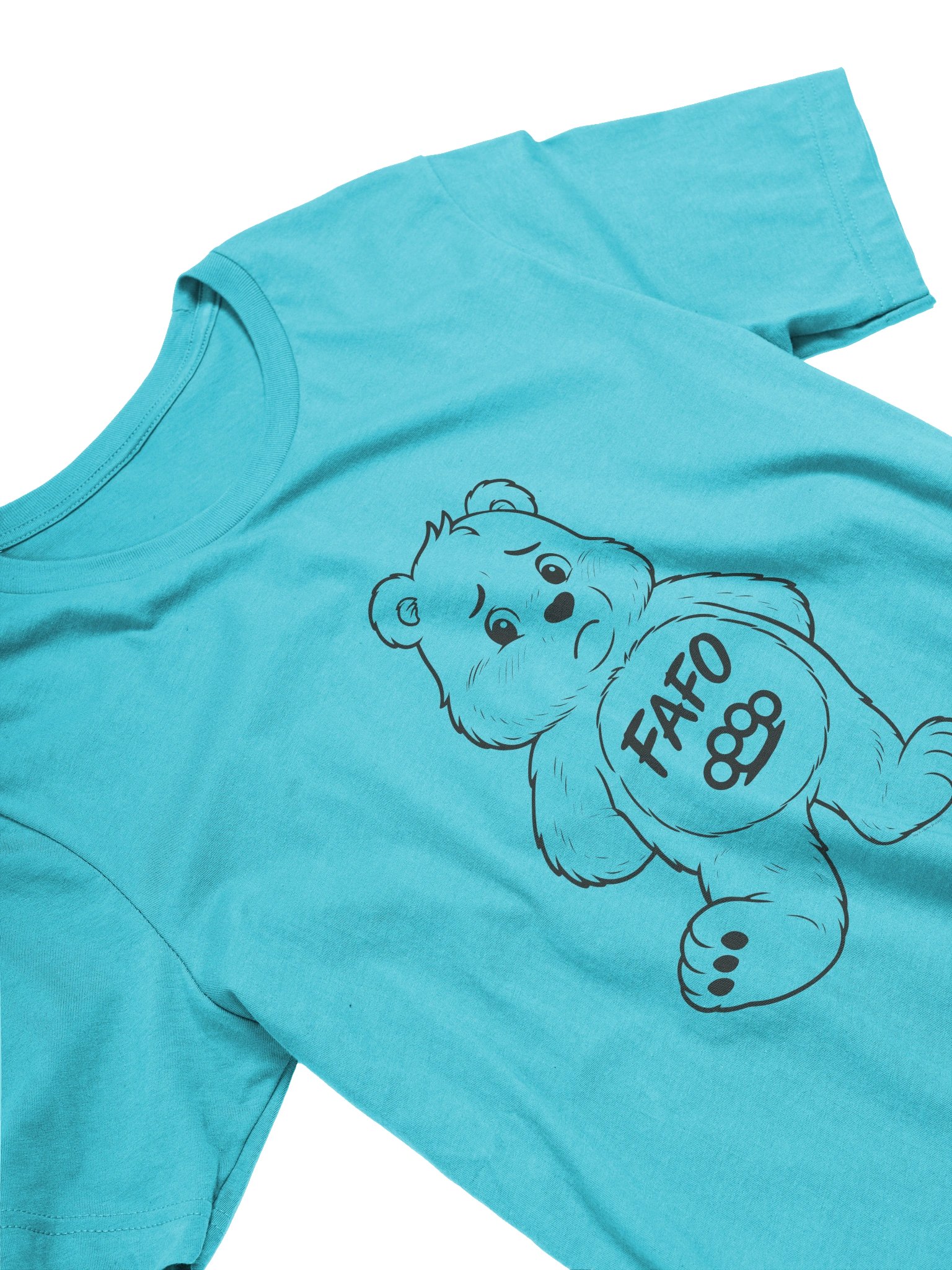 [BJ Designs] FAFO Bear Unisex Graphic Tee product image (3)