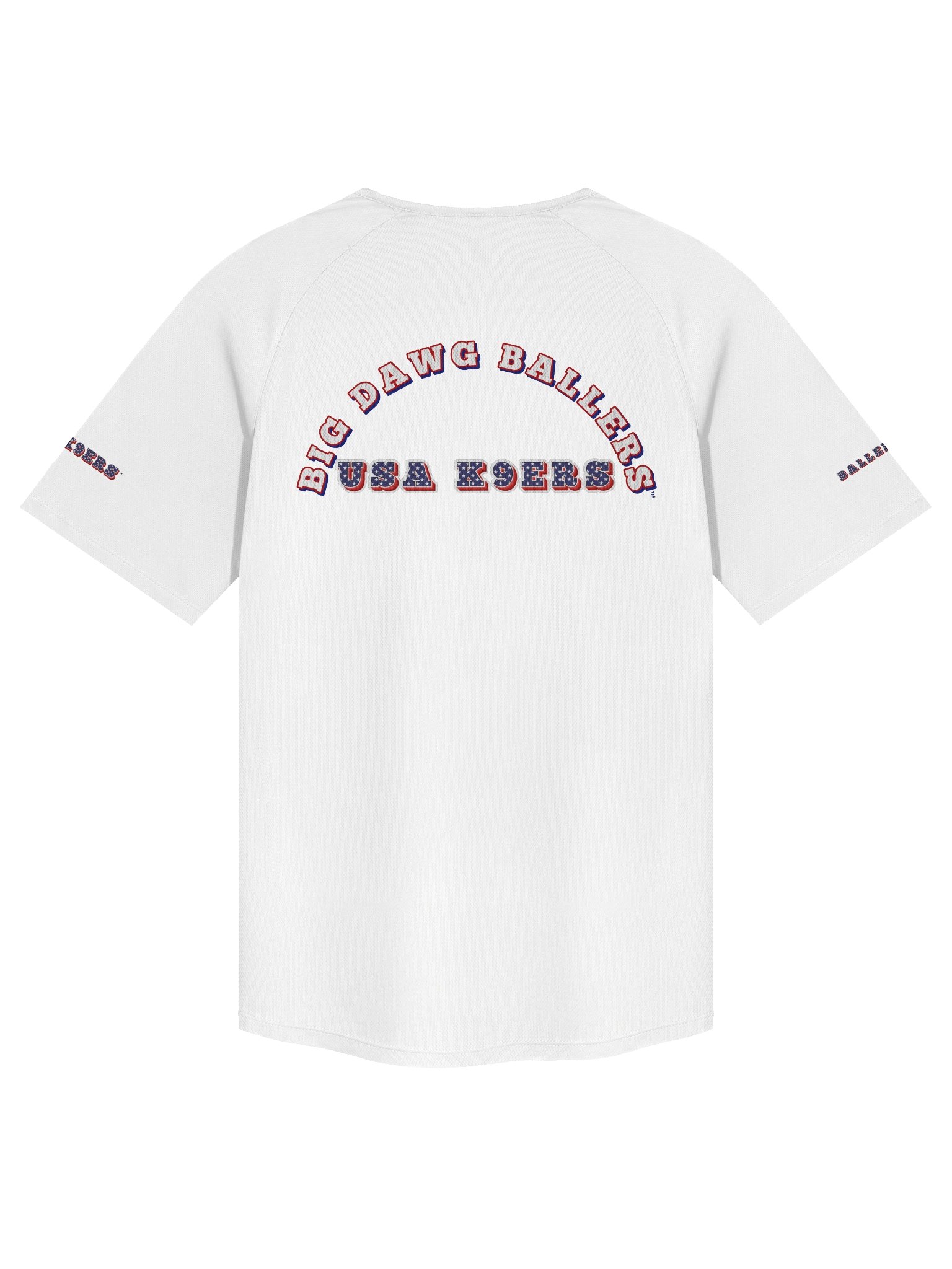 USA K9ERS Soccer Female Doberman Unisex Sports Jersey product image (2)