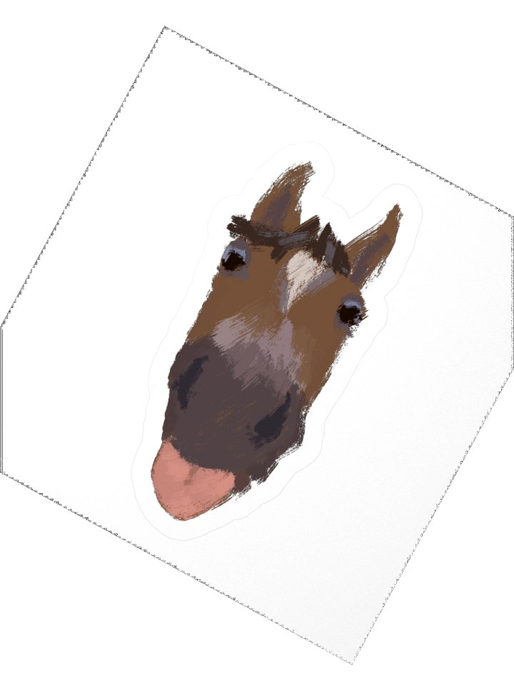 Just a horse (sticker) product image (2)